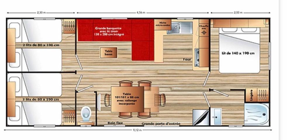 Mobilhome 4 Ca61 Vias Luaran gambar